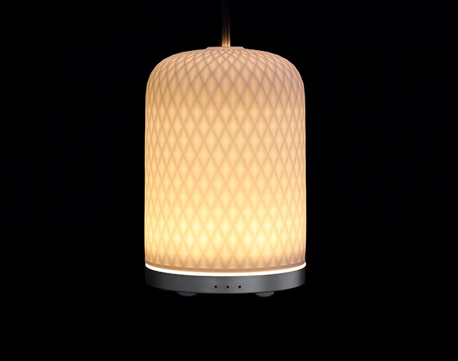 Tino-Handmade Porcelain Cover Ultrasonic Diffuser With RGB Light